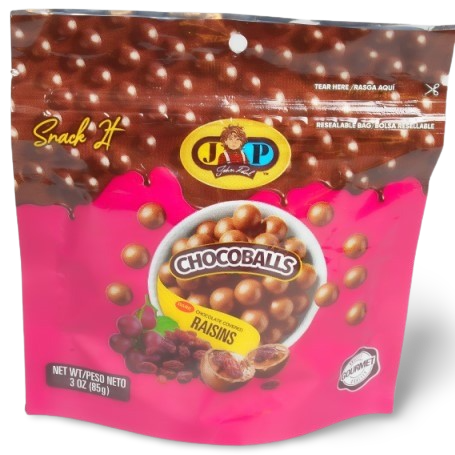 CHOCOBALLS Raisins, Dark Chocolate